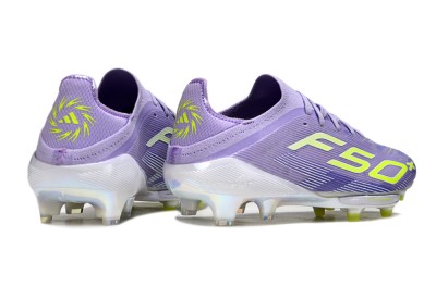 Adidas F50+ Elite Lightstrike Pro FG Football Boots - Purple/White/Yellow