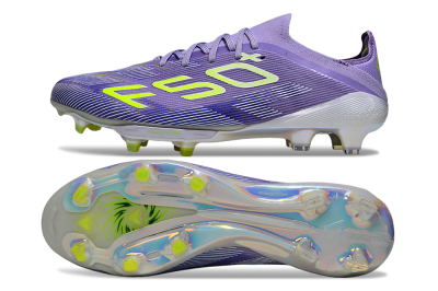 Adidas F50+ Elite Lightstrike Pro FG Football Boots - Purple/White/Yellow