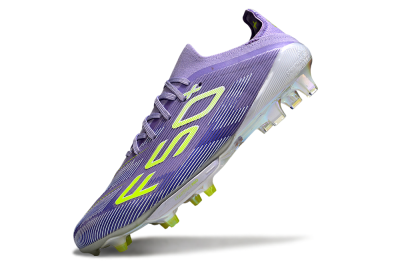 Adidas F50+ Elite Lightstrike Pro FG Football Boots - Purple/White/Yellow