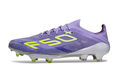 Adidas F50+ Elite Lightstrike Pro FG Football Boots - Purple/White/Yellow