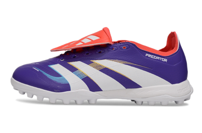 Adidas Predator Elite Foldover Tongue TF Football Shoes - Blue/White/Red
