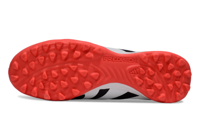 Adidas Predator Elite Foldover Tongue TF Football Shoes - Black/White/Red