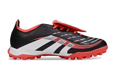 Adidas Predator Elite Foldover Tongue TF Football Shoes - Black/White/Red