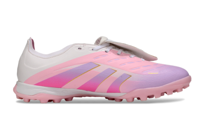 Adidas Predator Elite Foldover Tongue TF Football Shoes - Pink/Purple/Gold