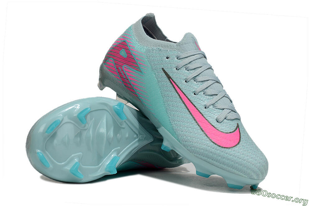Nike Air Zoom Mercurial Vapor 16 Elite FG Football Boots - Jade/Pink/Silver 1