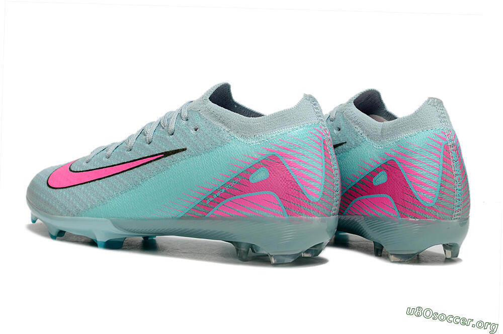 Nike Air Zoom Mercurial Vapor 16 Elite FG Football Boots - Jade/Pink/Silver 4
