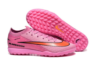 Nike Air Zoom Mercurial Vapor 16 Elite TF Football Shoes - Pink/Red/Black