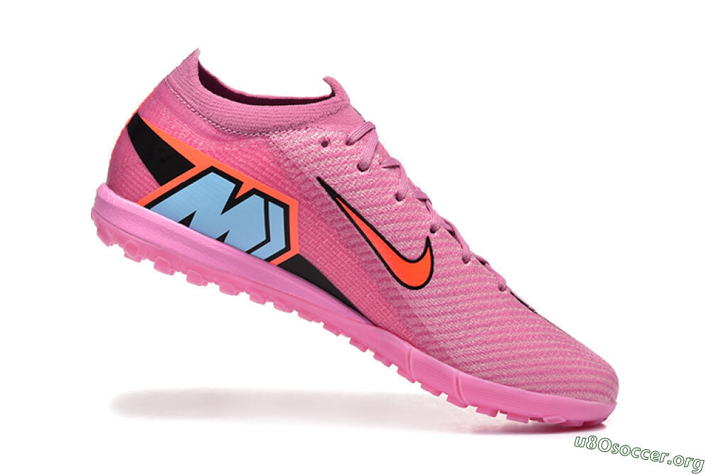 Nike Air Zoom Mercurial Vapor 16 Elite TF Football Shoes - Pink/Red/Black 7