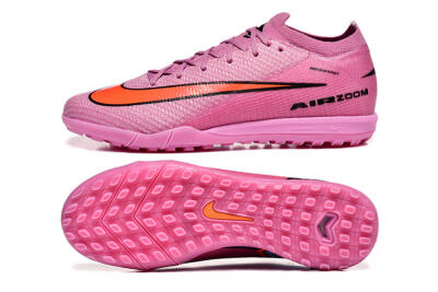 Nike Air Zoom Mercurial Vapor 16 Elite TF Football Shoes - Pink/Red/Black