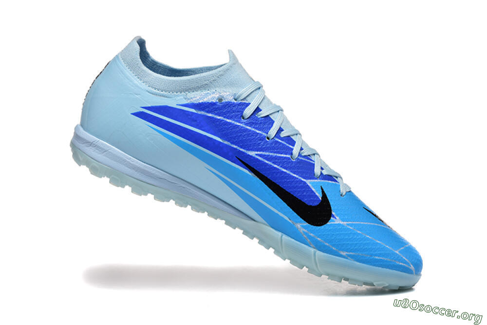 Nike Air Zoom Mercurial Vapor 16 Elite TF Football Shoes - Jade/Blue/Black 7