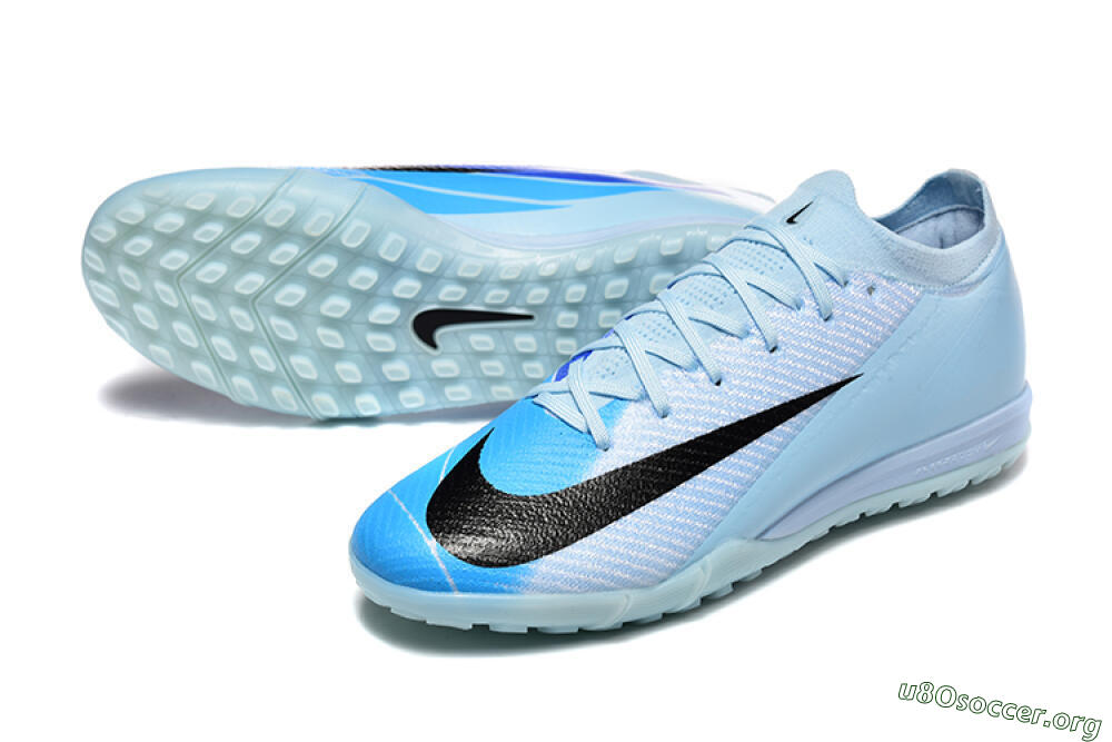 Nike Air Zoom Mercurial Vapor 16 Elite TF Football Shoes - Jade/Blue/Black 0