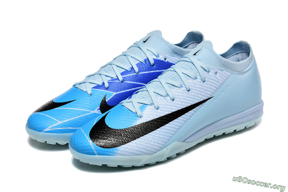 Nike Air Zoom Mercurial Vapor 16 Elite TF Football Shoes - Jade/Blue/Black 5