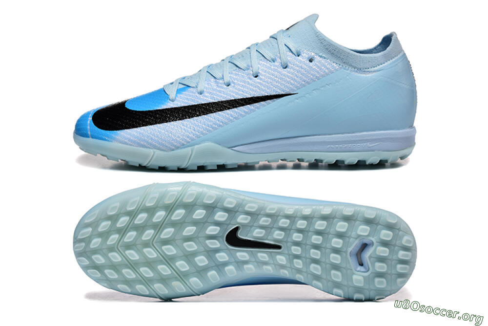 Nike Air Zoom Mercurial Vapor 16 Elite TF Football Shoes - Jade/Blue/Black 1