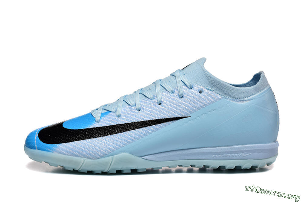 Nike Air Zoom Mercurial Vapor 16 Elite TF Football Shoes - Jade/Blue/Black 3