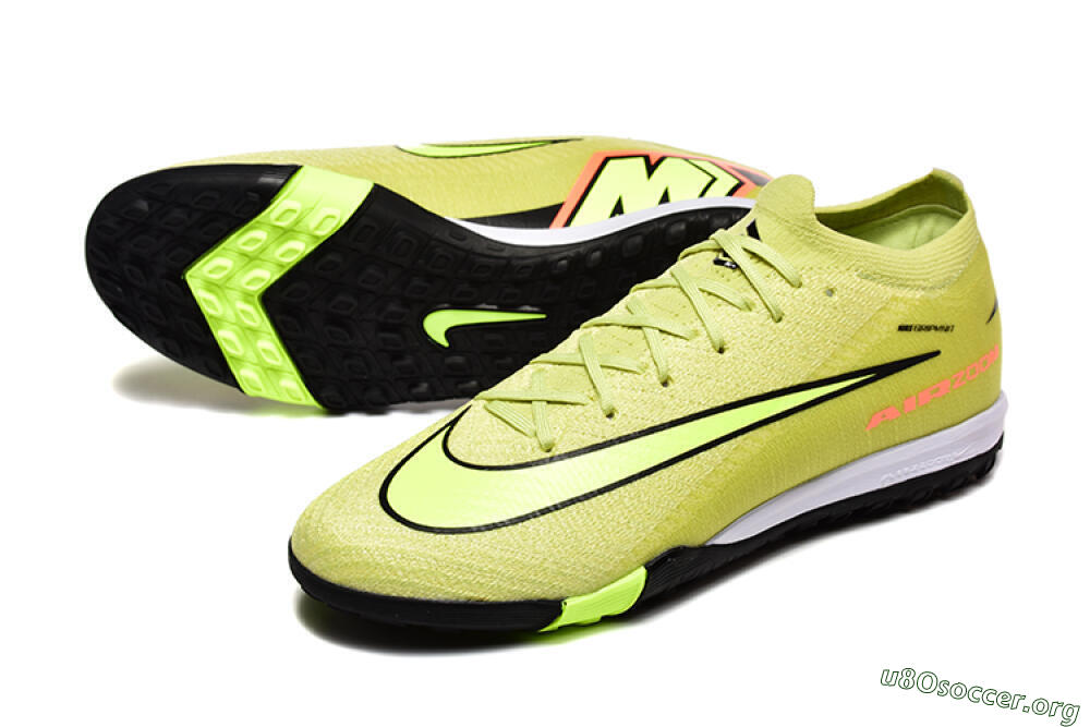 Nike Air Zoom Mercurial Vapor 16 Elite TF Football Shoes - Yellow/Black/Red 0