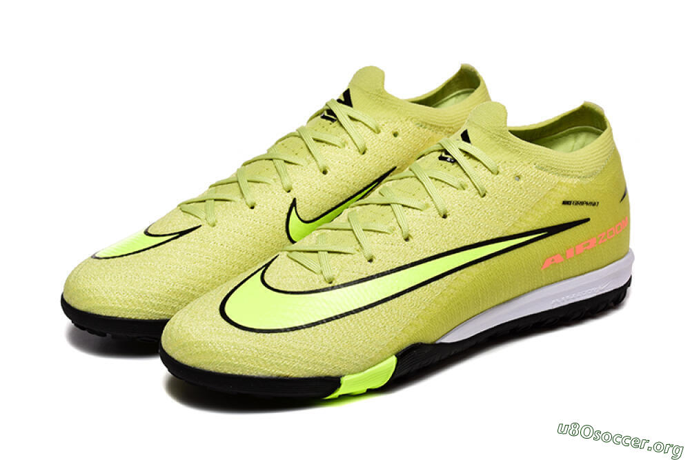 Nike Air Zoom Mercurial Vapor 16 Elite TF Football Shoes - Yellow/Black/Red 5