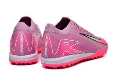 Nike Air Zoom Mercurial Vapor 16 Elite TF Football Shoes - Pink/Yellow/White