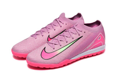 Nike Air Zoom Mercurial Vapor 16 Elite TF Football Shoes - Pink/Yellow/White