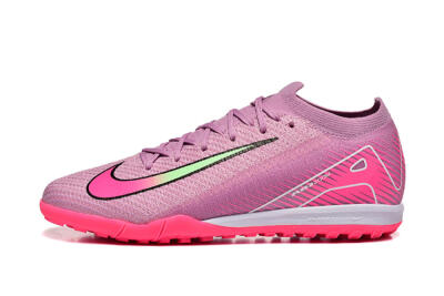Nike Air Zoom Mercurial Vapor 16 Elite TF Football Shoes - Pink/Yellow/White