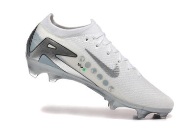 Nike Air Zoom Mercurial Vapor 16 Elite FG Football Boots - White/Silver/Grey