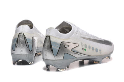 Nike Air Zoom Mercurial Vapor 16 Elite FG Football Boots - White/Silver/Grey
