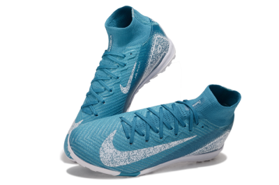 Nike Air Zoom Mercurial Superfly 10 Elite TF Football Shoes - Blue/White