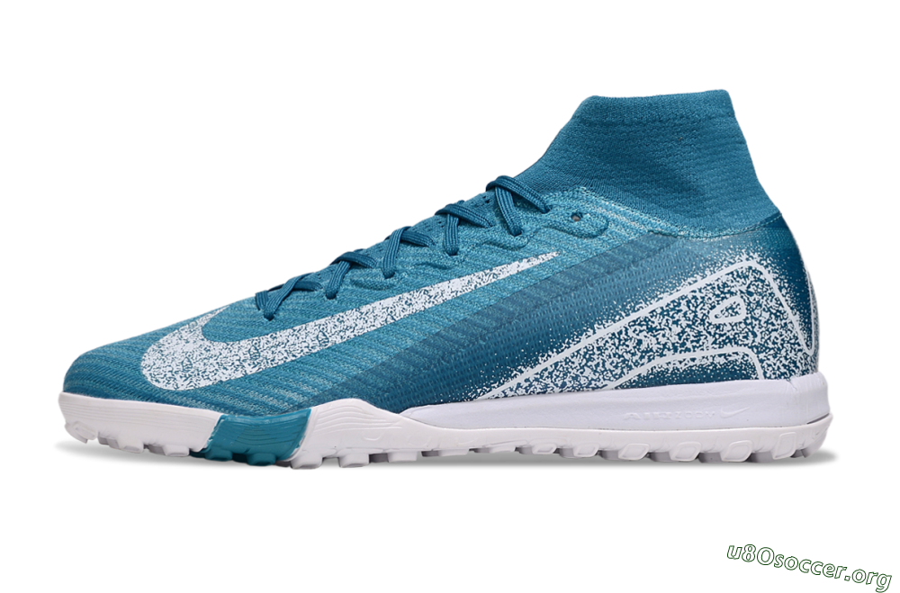 Nike Air Zoom Mercurial Superfly 10 Elite TF Football Shoes - Blue/White 3
