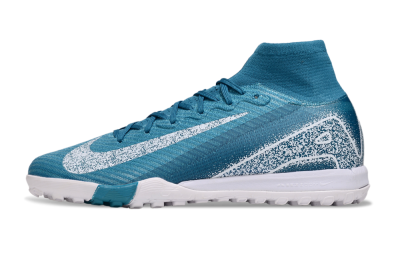 Nike Air Zoom Mercurial Superfly 10 Elite TF Football Shoes - Blue/White