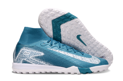 Nike Air Zoom Mercurial Superfly 10 Elite TF Football Shoes - Blue/White