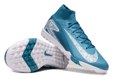 Nike Air Zoom Mercurial Superfly 10 Elite TF Football Shoes - Blue/White