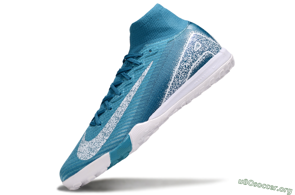 Nike Air Zoom Mercurial Superfly 10 Elite TF Football Shoes - Blue/White 5