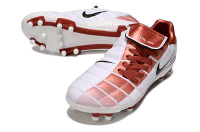 Nike Total 90 III FG Football Boots - Red/White/Black