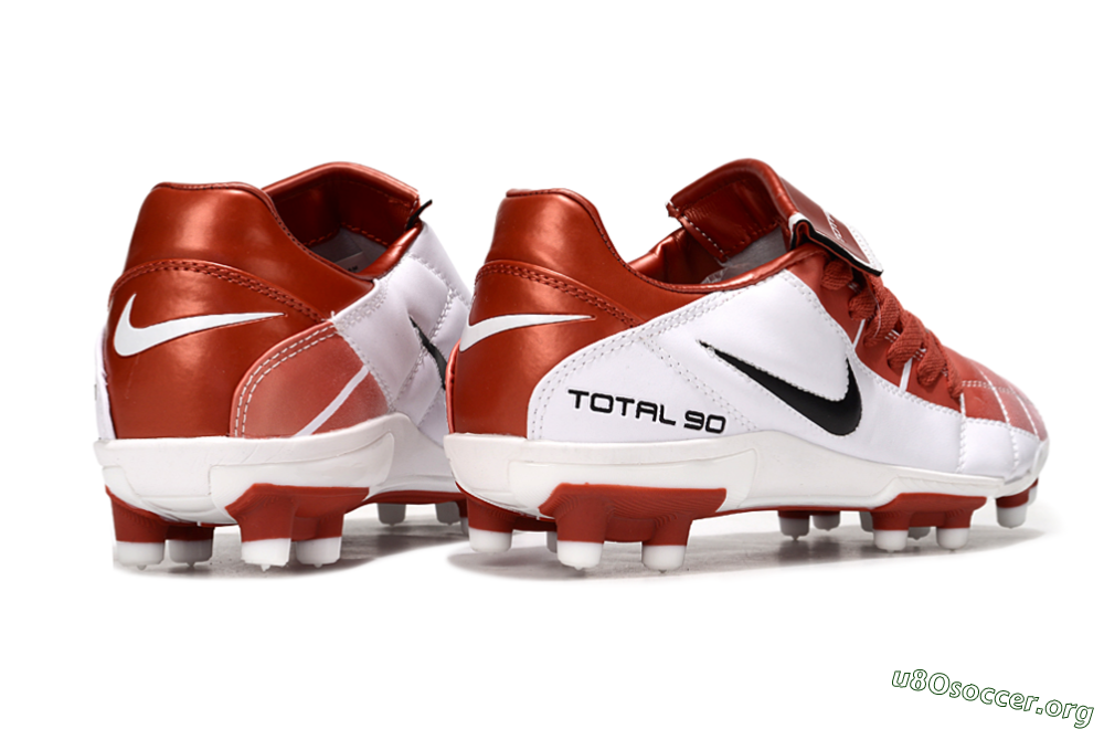 Nike Total 90 III FG Football Boots - Red/White/Black 7