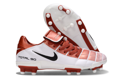 Nike Total 90 III FG Football Boots - Red/White/Black