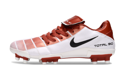 Nike Total 90 III FG Football Boots - Red/White/Black