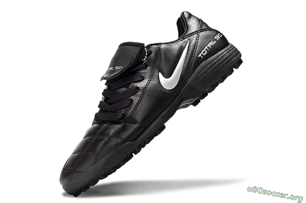 Nike Total 90 III TF Football Shoes - Black/White 6