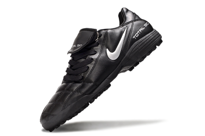 Nike Total 90 III TF Football Shoes - Black/White