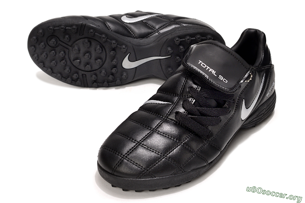 Nike Total 90 III TF Football Shoes - Black/White 0