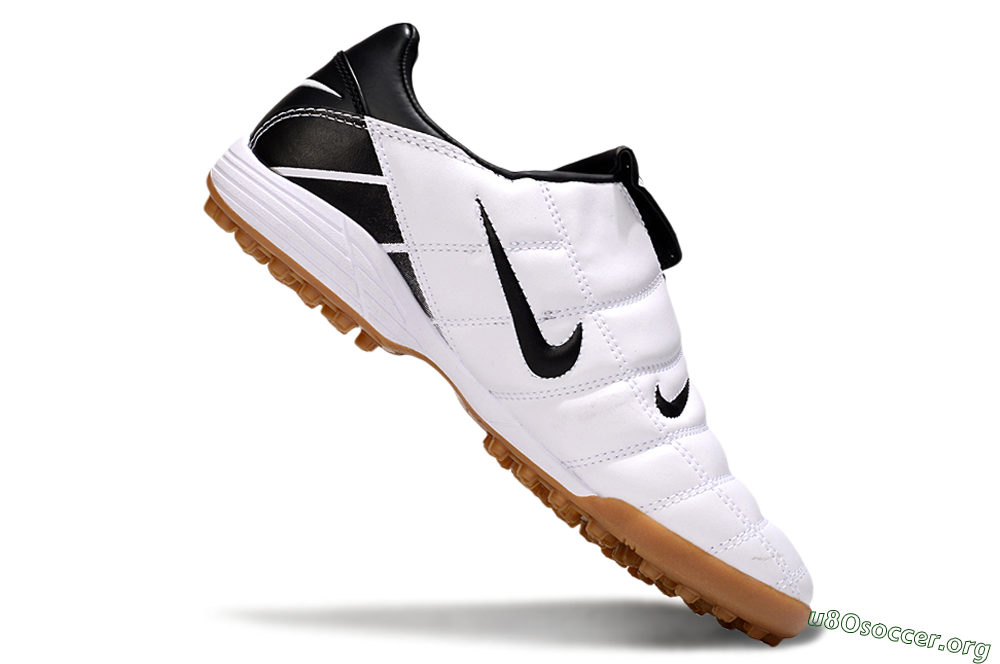 Nike Total 90 III TF Football Shoes - Black/White/Brown 5