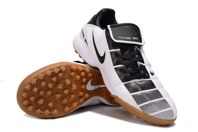 Nike Total 90 III TF Football Shoes - Black/White/Brown
