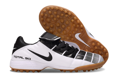 Nike Total 90 III TF Football Shoes - Black/White/Brown