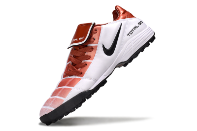 Nike Total 90 III TF Football Shoes - Red/White/Black