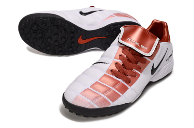 Nike Total 90 III TF Football Shoes - Red/White/Black