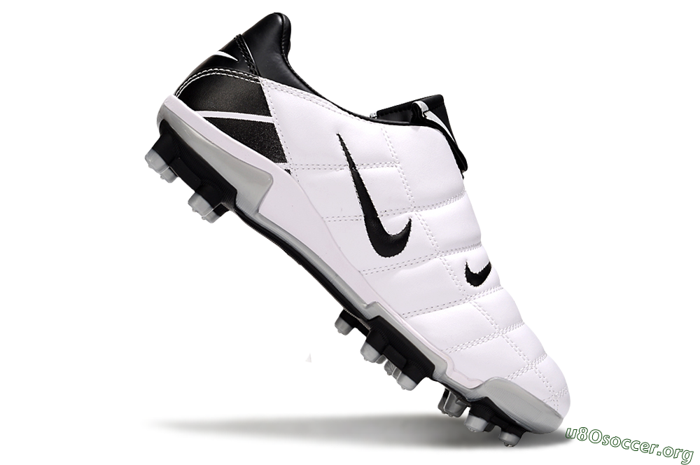 Nike Total 90 III FG Football Boots - Black/White/Grey 5
