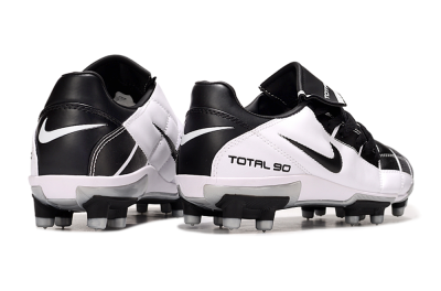 Nike Total 90 III FG Football Boots - Black/White/Grey