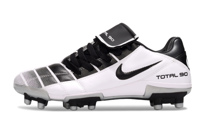 Nike Total 90 III FG Football Boots - Black/White/Grey