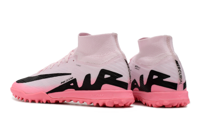 Nike Air Zoom Mercurial Superfly 9 Elite TF Football Shoes - Pink/Black