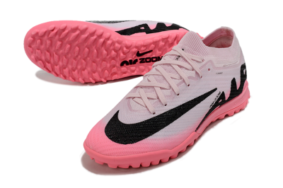 Nike Air Zoom Mercurial Vapor 15 Elite TF Football Shoes - Pink/Black