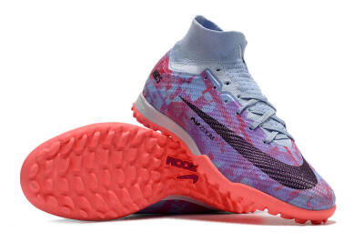 Nike Air Zoom Mercurial Superfly 9 Elite TF Football Shoes - Jade/Purple/Red
