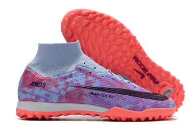 Nike Air Zoom Mercurial Superfly 9 Elite TF Football Shoes - Jade/Purple/Red